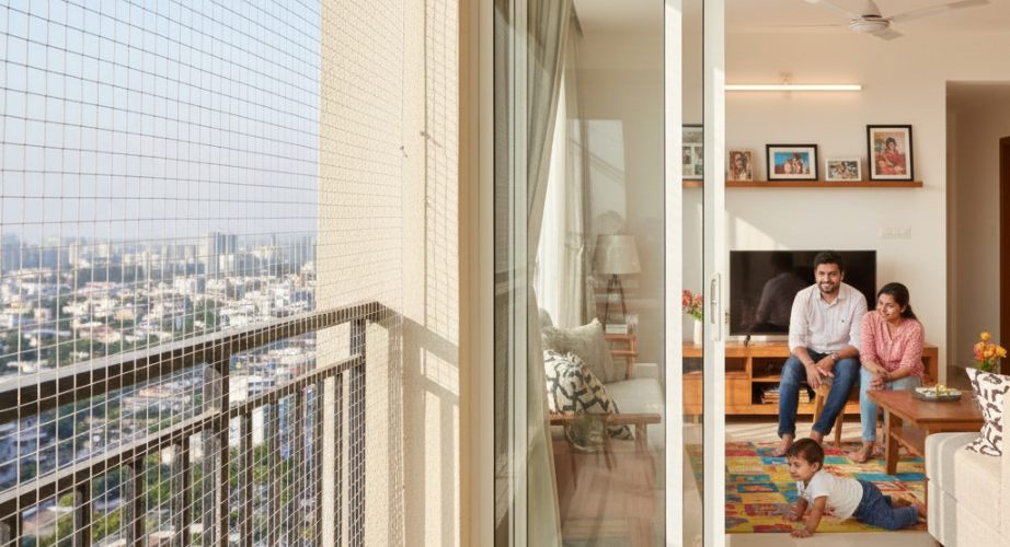 Child Safety Nets Installation Bangalore