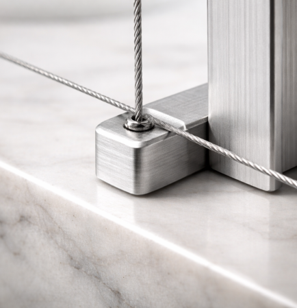 Invisible Grills installation